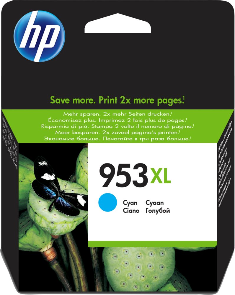 HP 953XL | Originele High-Capacity Cyaan Inktcartridge - Matmuis - Matmuis